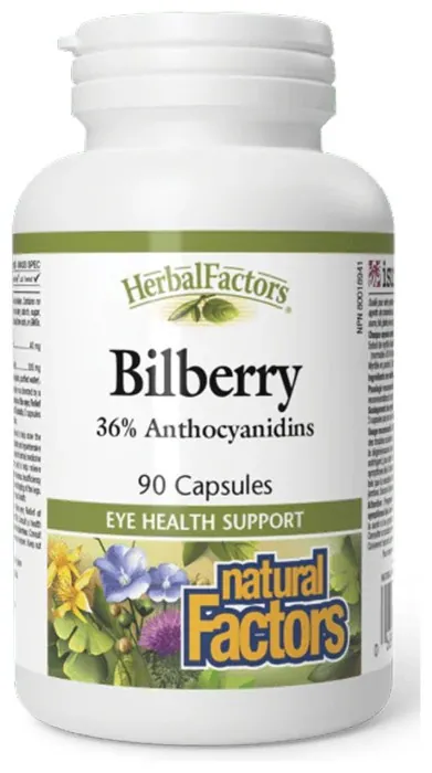 Bilberry 40mg - 90 caps