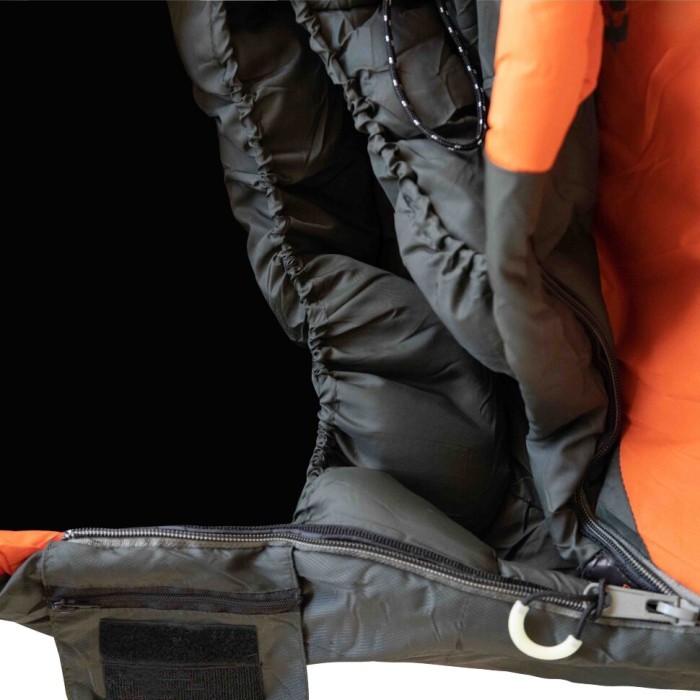 Спальний мішок Tramp Boreal Regular кокон лівий orange/grey 200/80-50 UTRS-061R, укр, укр