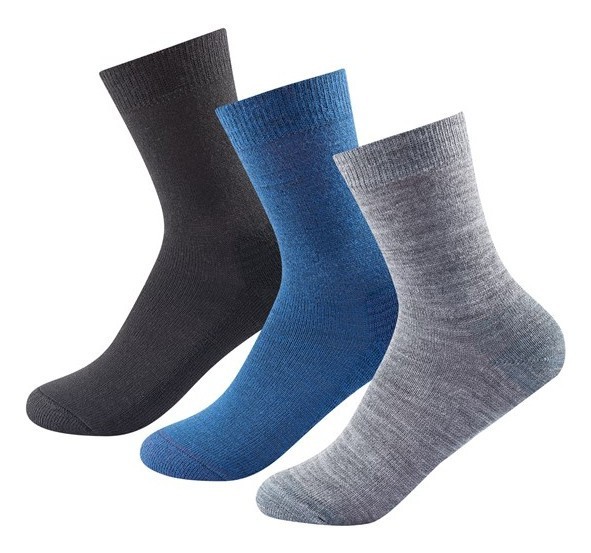 Носки туристические Devold ( SC 593 023 A ) DAILY MERINO MEDIUM SOCK 3PK KID 2023