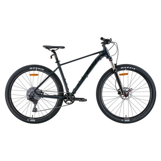 Велосипед 29&quot; Leon TN-50 AM Hydraulic lock out HDD 2022 (сірий із чорним (м)) — 