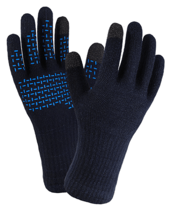 Перчатки водонепроницаемые Dexshell ThermFit 3.0 Gloves, темно-голубые, размер L