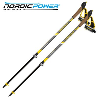 Палиці для скандинавської ходьби Vipole Hercules Vario Carbon +200 GR (SW20 04)