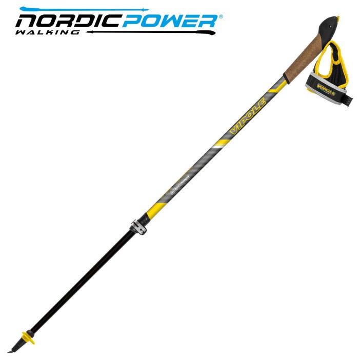 Палиці для скандинавської ходьби Vipole Hercules Vario Carbon +200 GR (SW20 04)