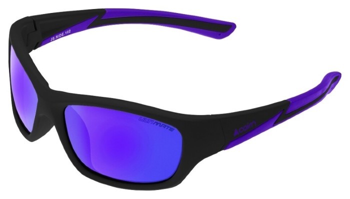 Окуляри Cairn Ride Jr 4 mat black-purple, укр, укр