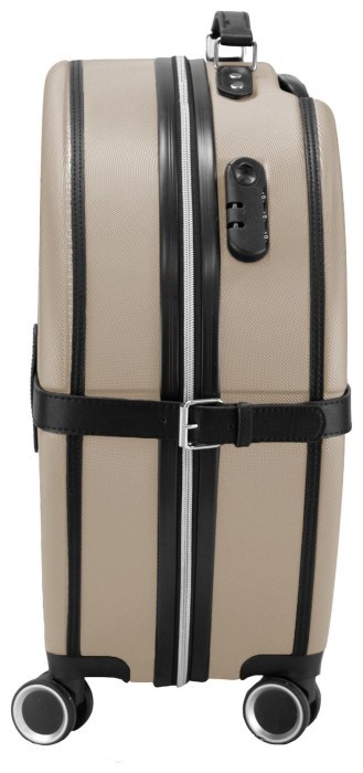 Валіза Semi Line 24" (M) Champagne/Black (T5674-3)