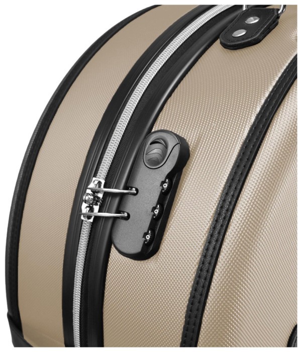 Валіза Semi Line 24" (M) Champagne/Black (T5674-3)