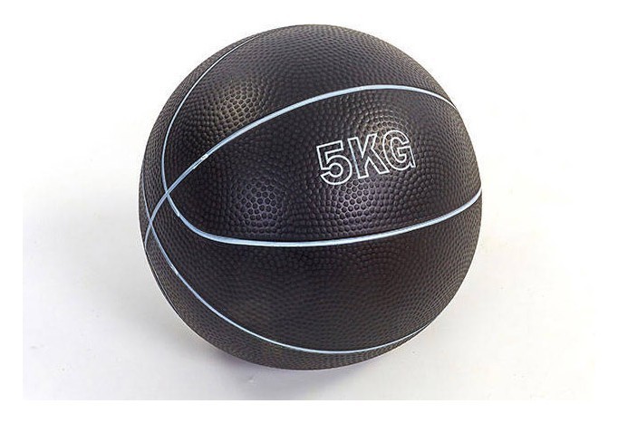 Медбол EasyFit RB 5 кг (медицинский мяч-слембол без отскока)