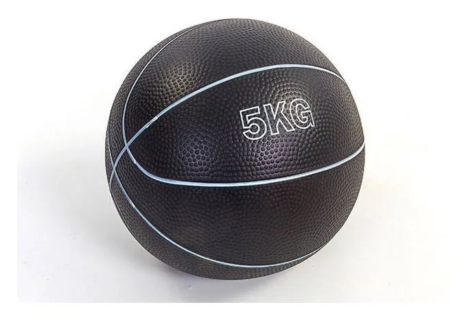 Медбол EasyFit RB 5 кг (медичний м'яч-слембол без відскоку) (EFIT_EF-8407-5)