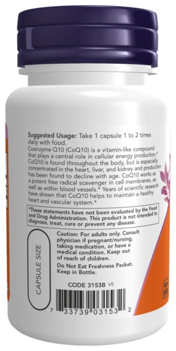 CoQ10 60mg - 60vcaps