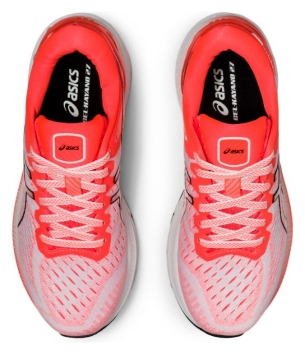 Кросівки для бігу Asics 1012A948 Gel-Kayano 27 Tokyo White Sunrise Red 2021, укр, укр