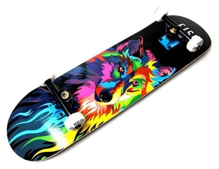 Скейт Fish Original Вовк, укр, укр