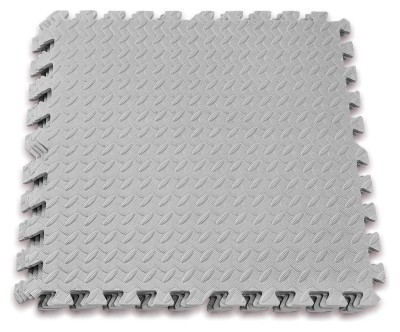 Татамі мат EasyFit SwallowTail 4 шт (60х60х1 см) пазл хвіст ластівки сірий