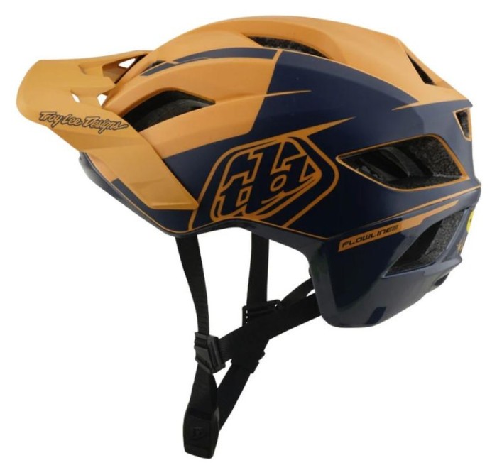 Велосипедный шлем TLD FLOWLINE SE HELMET; HYDRO [MUSTARD / BLACK IRIS] M/L