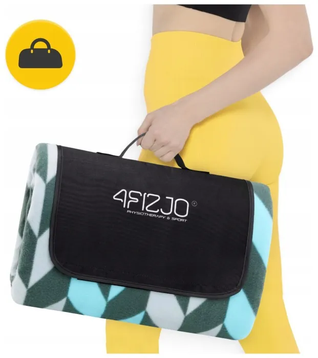 Килимок для пікніка та кемпінгу 4FIZJO 200 x 200 см складний (P-5907739317193)