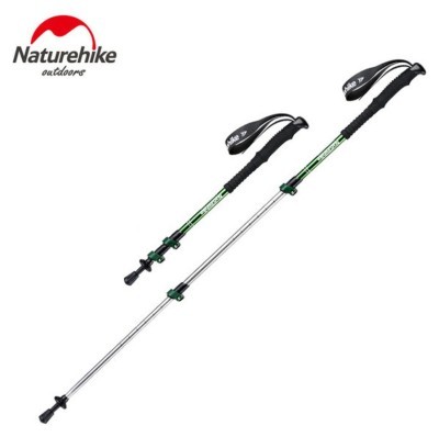 Трекинговая палка 3-сек. Naturehike Women 6061 AL NH17D001-Z, 57-120 см, алюминий, зеленый