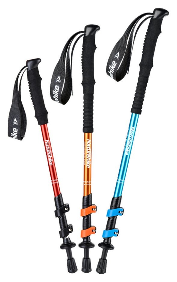 Трекинговая палка 3-сек. Naturehike Women 6061 AL NH17D001-Z, 57-120 см, алюминий, зеленый