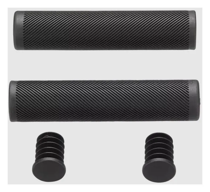 Гріпси Specialized ( S210800006 ) BAR GRIPS, KIDS SLIDE ON, 110MM LENGTH, 24MM THICK, 19MM DIAMETER BAR MOUNT, RUBBER, CLOSED END, BLACK 2024 (888818814244)