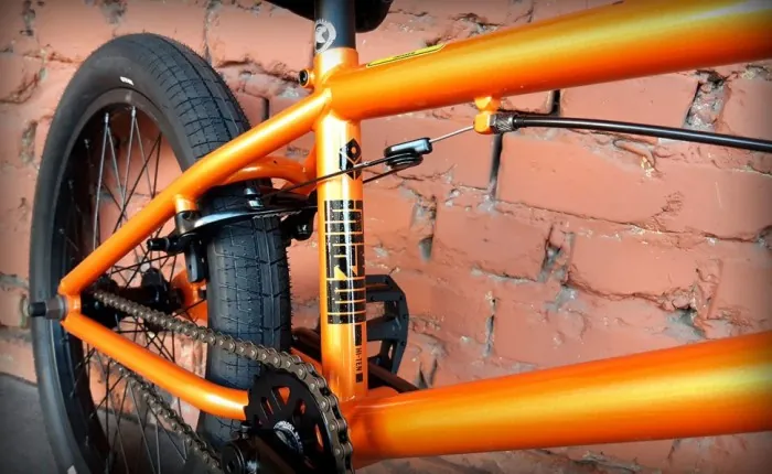 Велосипед трюковий BMX - Kench Hi-Ten Orange 2023