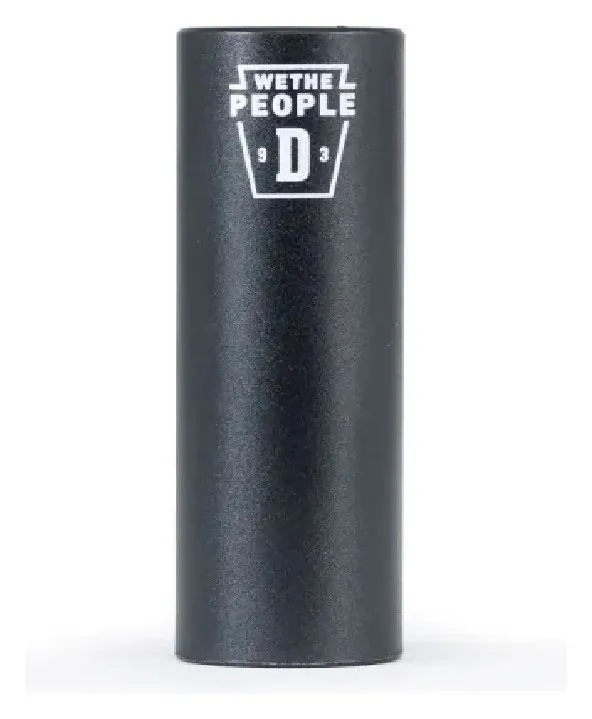 Змінна пластикова накладка для пеги WeThePeople DILL PICKLE 4.5" plastic чорна (пара) (VELD_4055822064385)