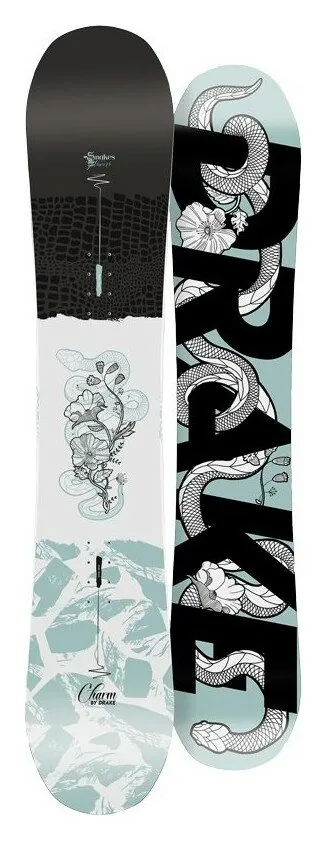 Сноуборд Drake CHARM 145 Black/grey (76291030) (145 см black, grey)
