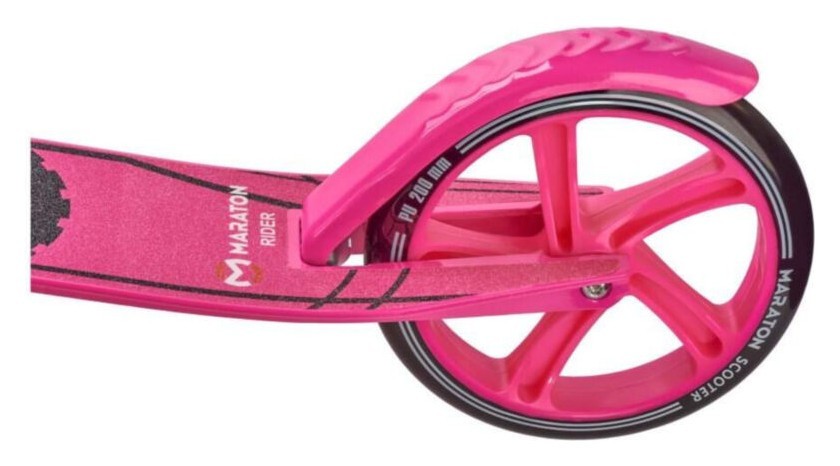 самокат Maraton RIDER pink, укр, укр