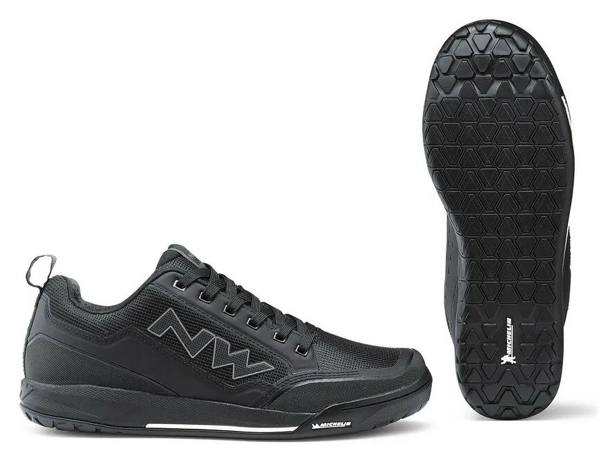 Туфлі велосипедні Northwave CLAN M 41 (8.5US) Black (80193037) (304мм black)