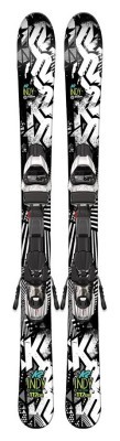Лижі гірські комплект для підлітків K2 INDY+MOD 7.0 FASTRAK II L 245-330 124см Grey/black/white (1050806.110.1+1021018.110.1)