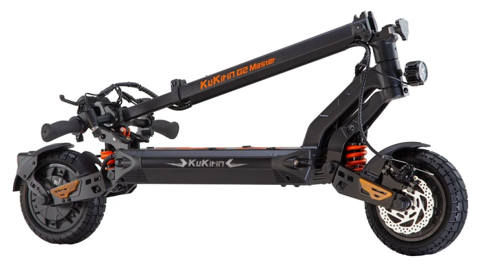 Електроскутер Kugoo Kirin G2 Master Dual 2025 (1000x2 W; 20.8 A*h; 52 V), чорний, укр, укр