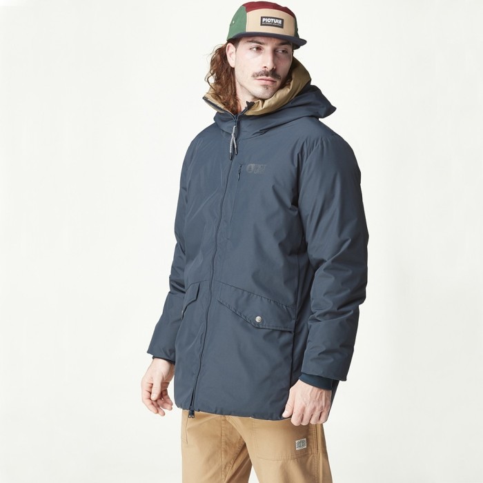 Picture Organic парка зимняя Sperky 2025 dark blue-dark stone S, укр, укр