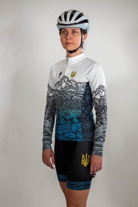 Джерси Specialized THERMAL JERSEY LS WMN FULL CUSTOM 2023