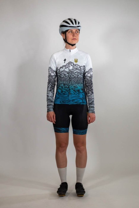 Джерси Specialized THERMAL JERSEY LS WMN FULL CUSTOM 2023