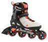 Роликові коньки для дорослих Rollerblade MACROBLADE 80 W 35 (5US) 220мм Glacier grey/coral (07100700), укр