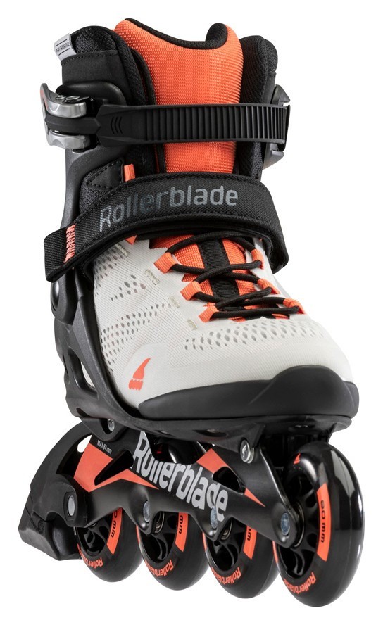Роликовые коньки для взрослых Rollerblade MACROBLADE 80 W 35 (5US) 220мм Glacier grey/coral (07100700)