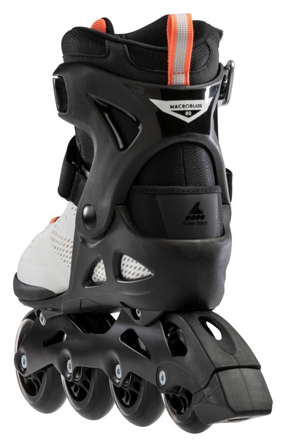 Роликовые коньки для взрослых Rollerblade MACROBLADE 80 W 35 (5US) 220мм Glacier grey/coral (07100700)