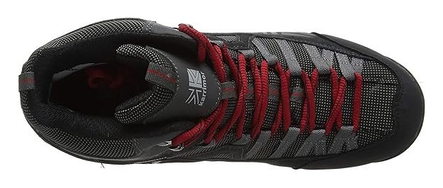 Ботинки трекинговые мужские Karrimor SPIKE MID 3 WEATHERTITE M 44 (10.0UK) Black/red (K949-BKR)