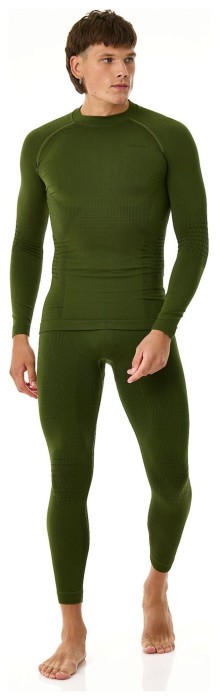 Термофутболка з довгим рукавом чоловіча Accapi Polar Bear New, Military Black, XL/XXL