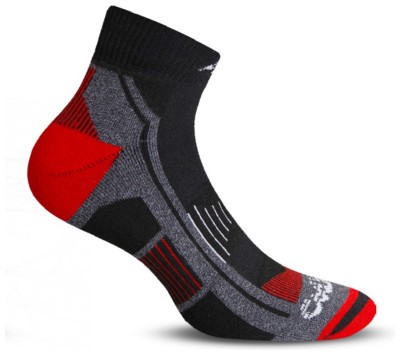 Термошкарпетки Accapi Trekking Ultralight Quarter, Black/Red, 45-47