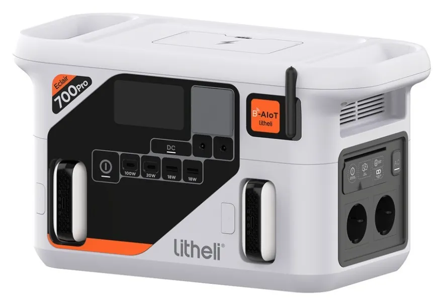 Портативна зарядна станція Litheli 800 Вт, 724 Вт·год, LiFePO4 + 2 Power Bank (FNR_U20EH16-0U200)