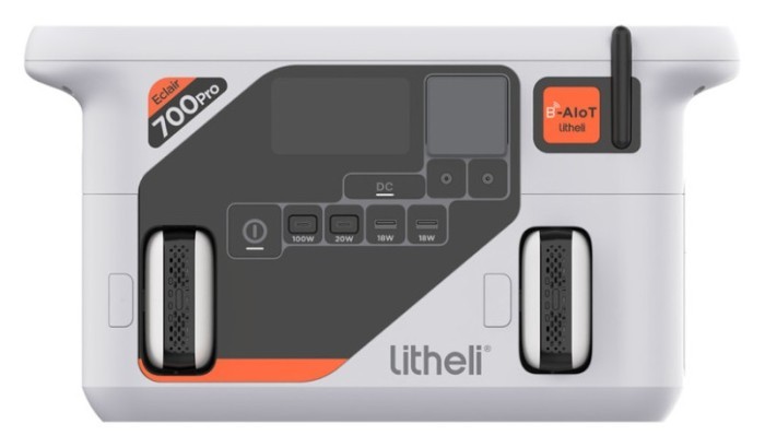 Портативная зарядная станция Litheli 800 Вт, 724 Вт·ч, LiFePO4+2 Power Bank