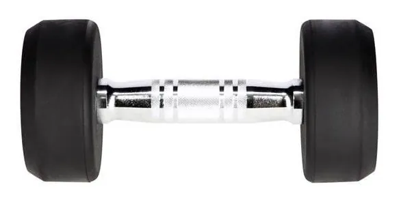 Гантель прорезиненная HMS HG PRO, 5 кг
