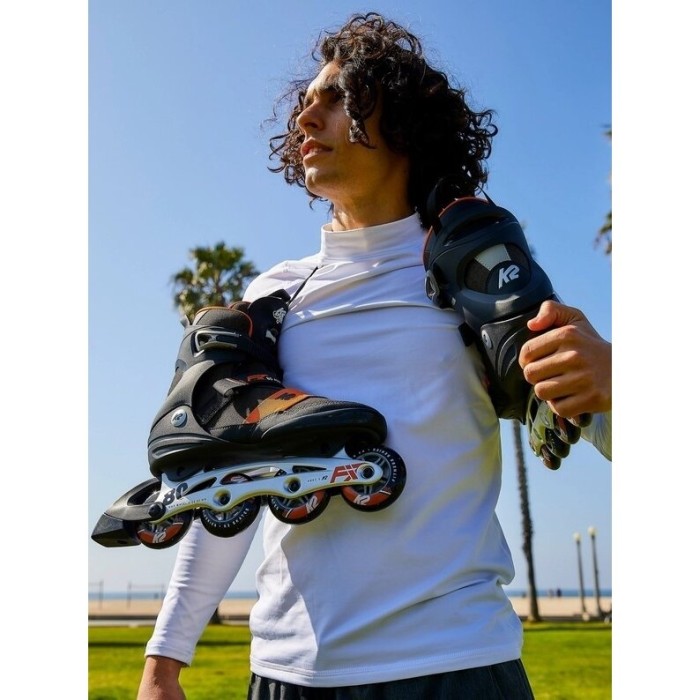 Ролики K2 FIT 80 Alu Black Orange