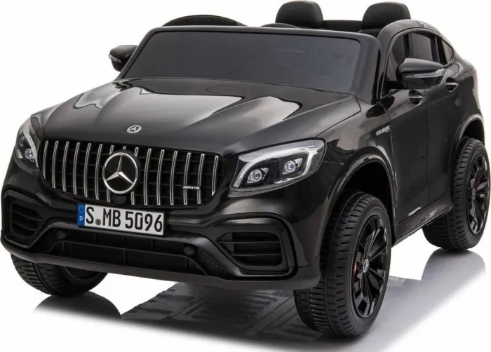 Дитяча акумуляторна машинка Mercedes GLC 63S Чорна