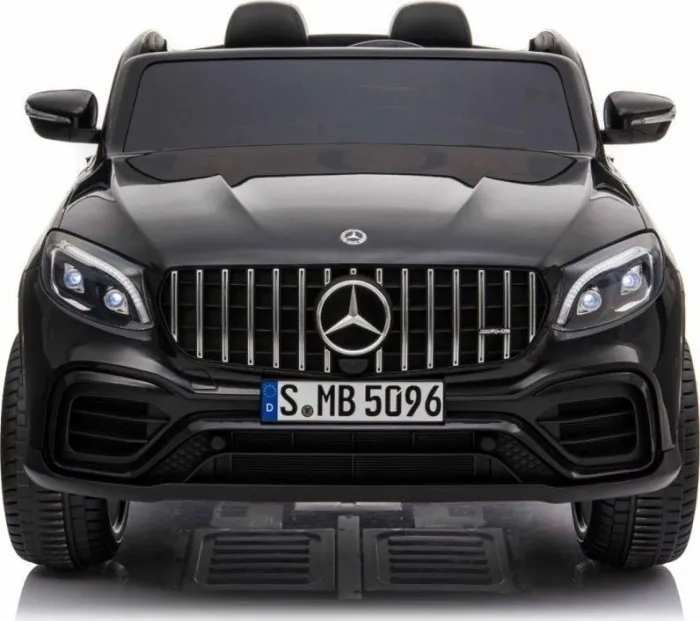 Дитяча акумуляторна машинка Mercedes GLC 63S Чорна