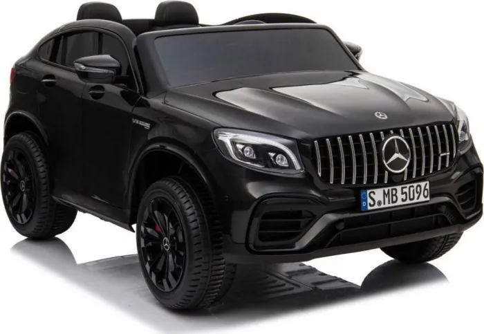 Дитяча акумуляторна машинка Mercedes GLC 63S Чорна