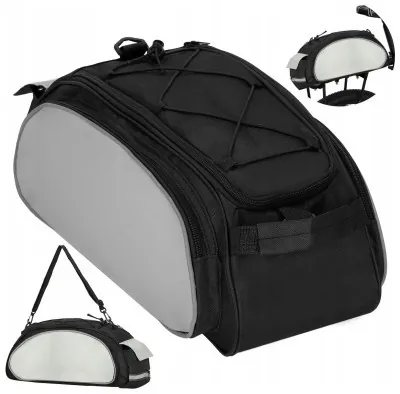Сумка велосипедная Springos для багажника BA0025 Black