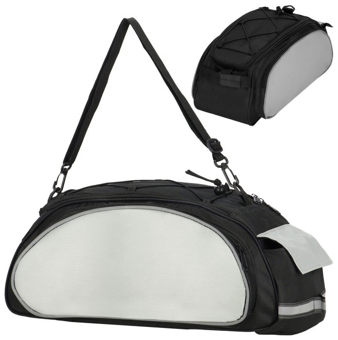 Сумка велосипедная Springos для багажника BA0025 Black
