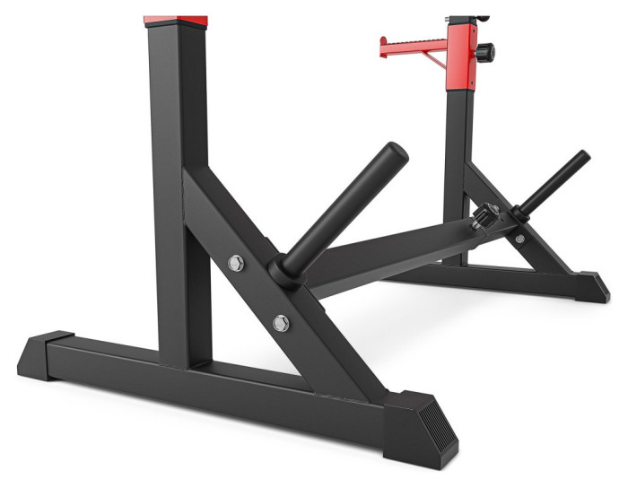 Стойки для штанги HS-1006L Черный/красный