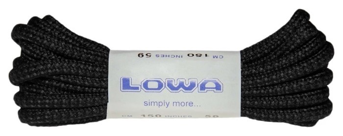 Шнурки LOWA ATC Mid 150 cm black-black, укр, укр