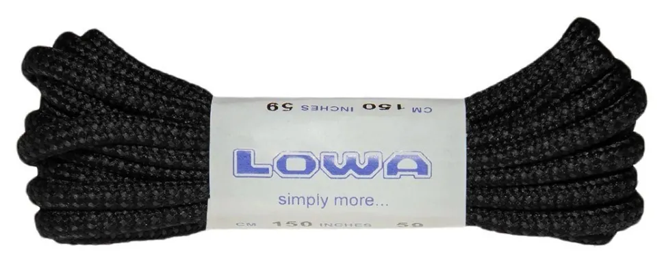 Шнурки LOWA ATC Mid 150 cm black-black (830584-9999)