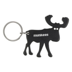 Munkees 3473 брелок-открывалка Moose black
